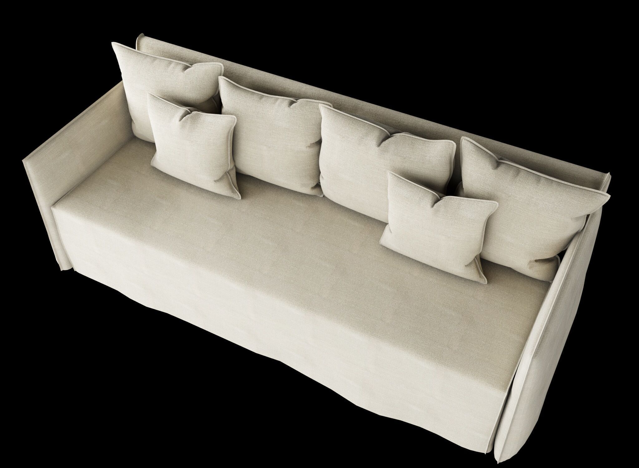 GHOST OUT  SOFA 3D model_1