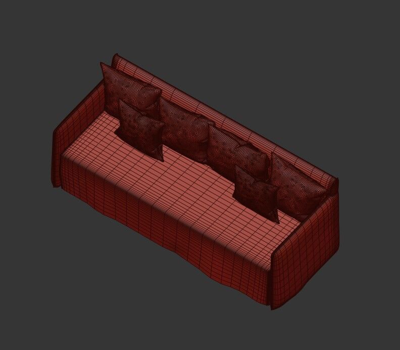 GHOST OUT  SOFA 3D model_13