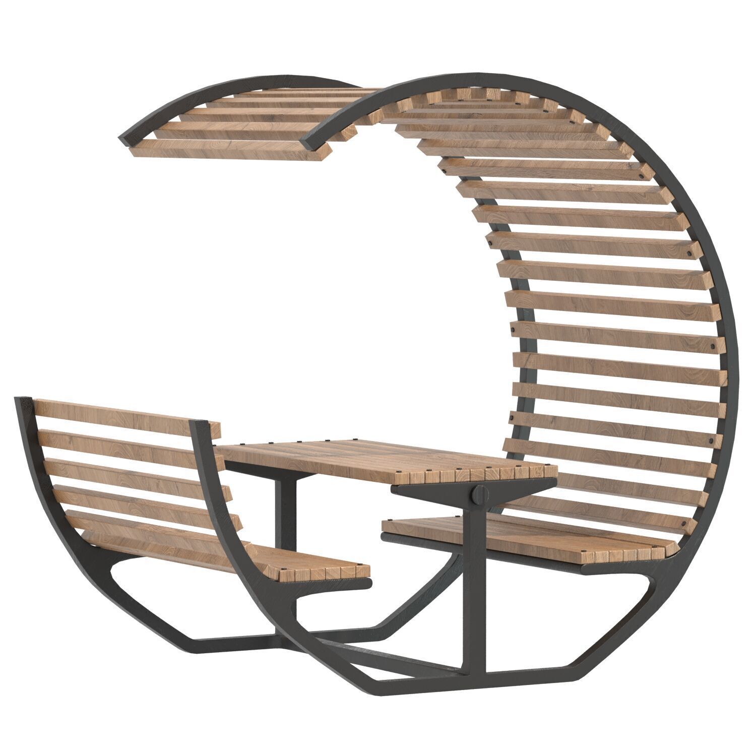 Urban Furniture 02 3D model_3