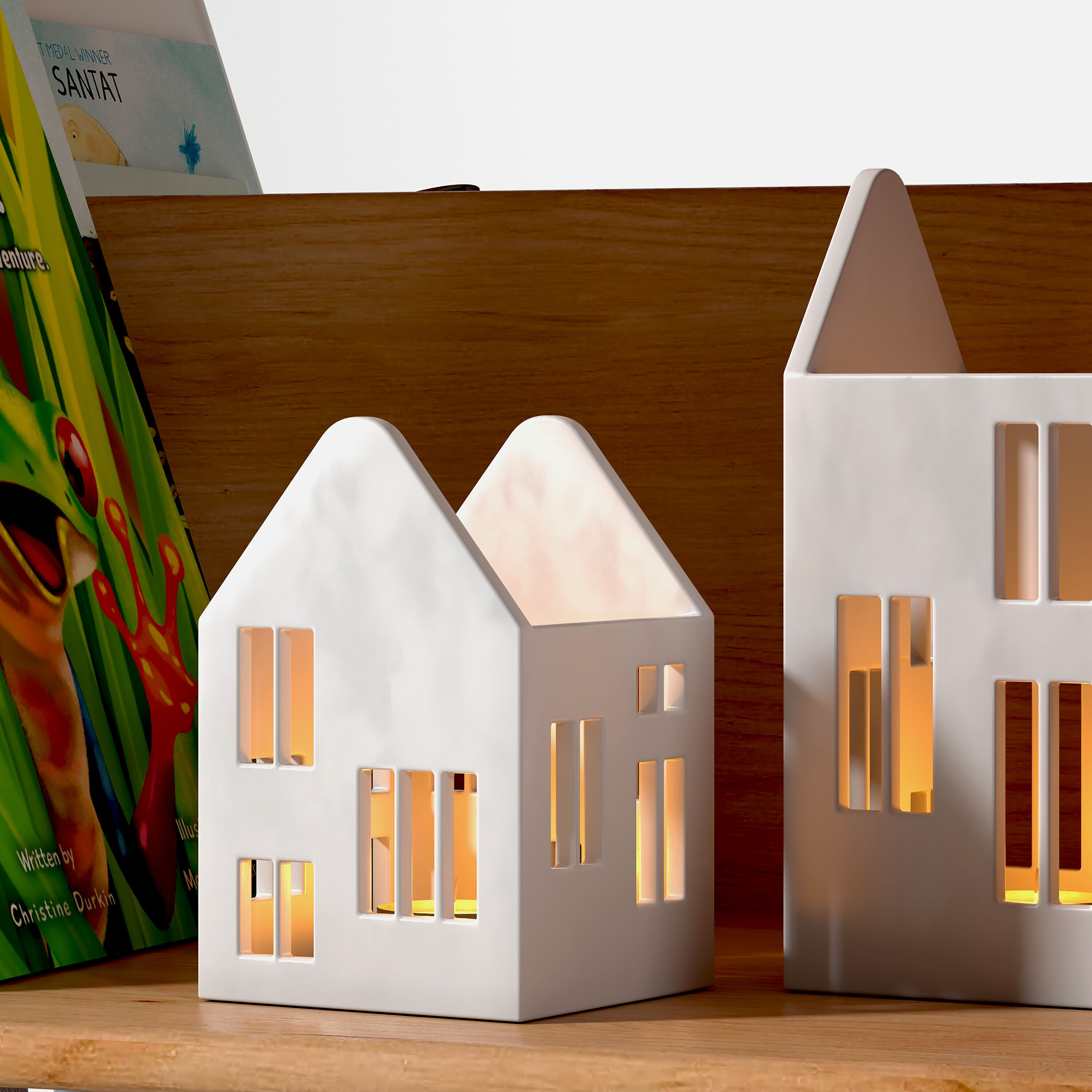 Kids Tree Bookcase 3D model_1