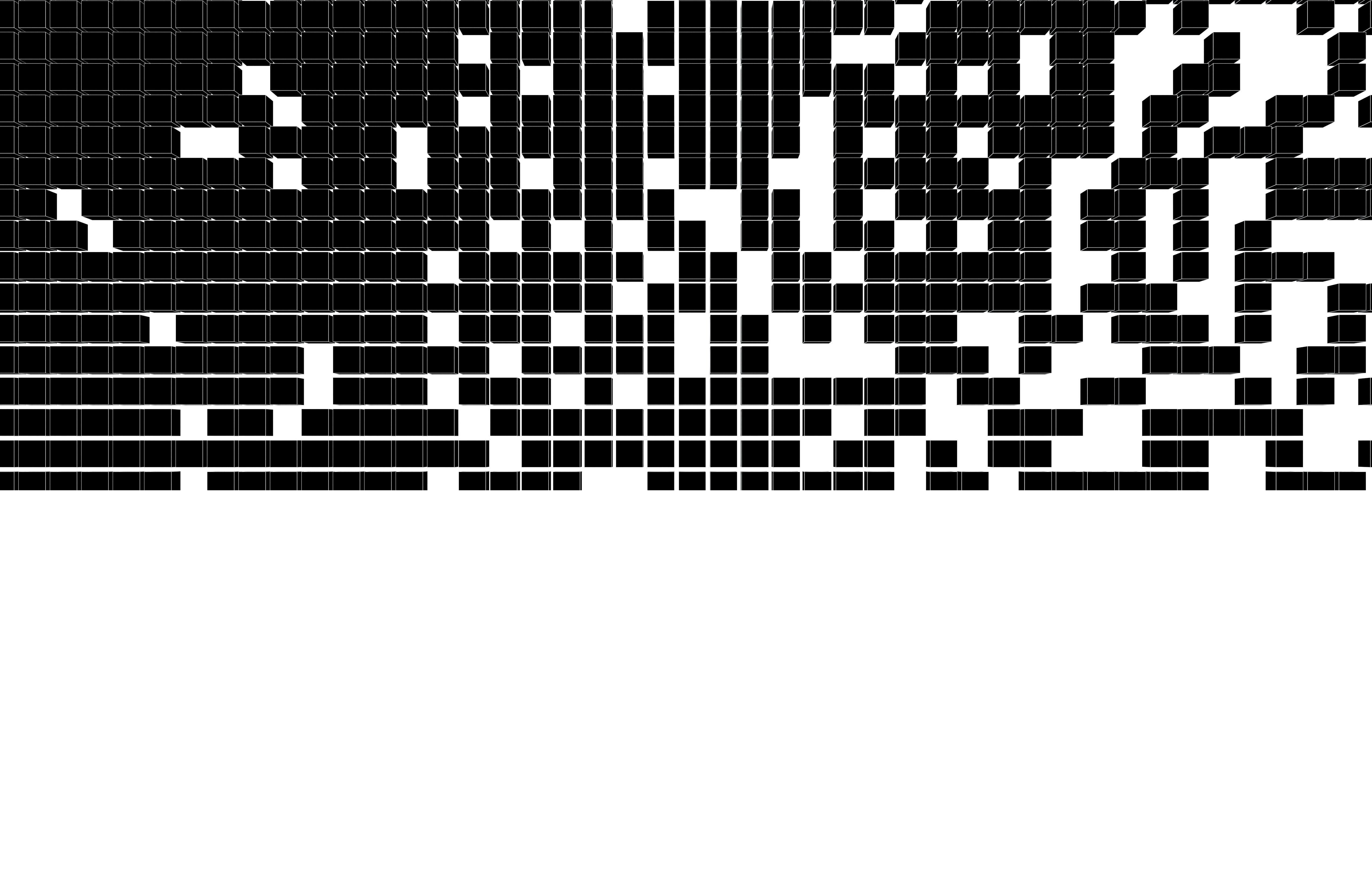 Pixel Composition Background v1 003 Low-poly 3D model_5