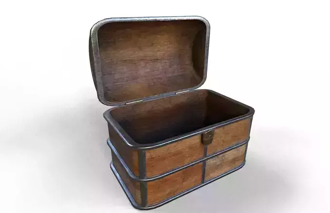 Chest-Storage Box 3D Model