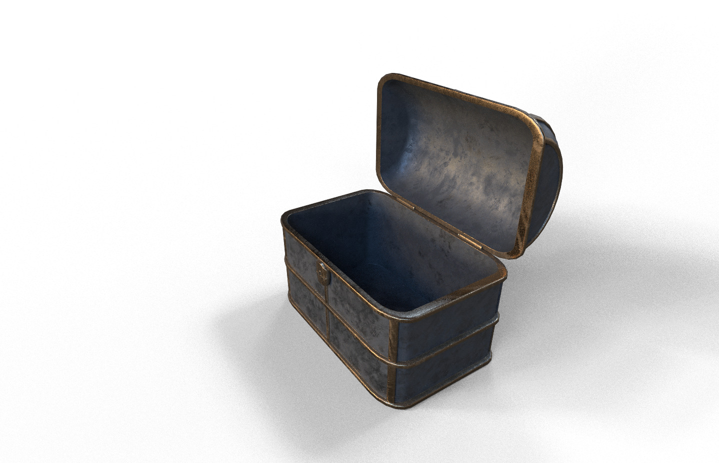 Chest-Storage Box 3D Model Low-poly 3D model_2
