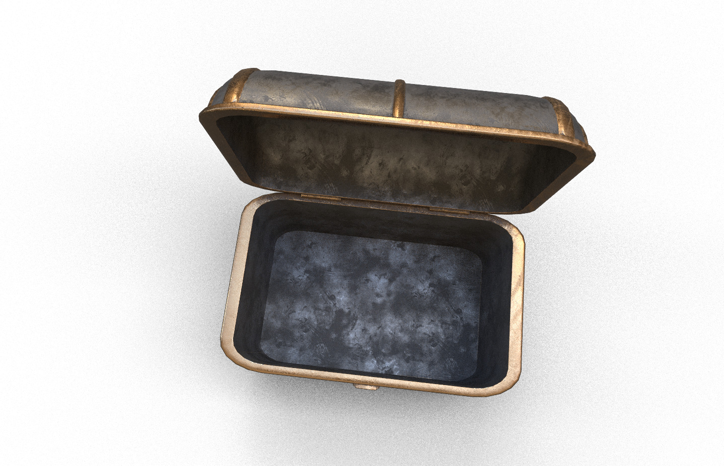 Chest-Storage Box 3D Model Low-poly 3D model_4