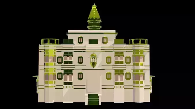 Royal Indian Bhawan 3D Model