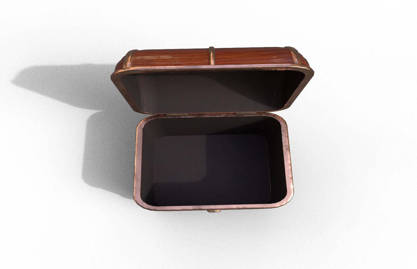 Chest-Storage Box 3D Model Low-poly 3D model_4