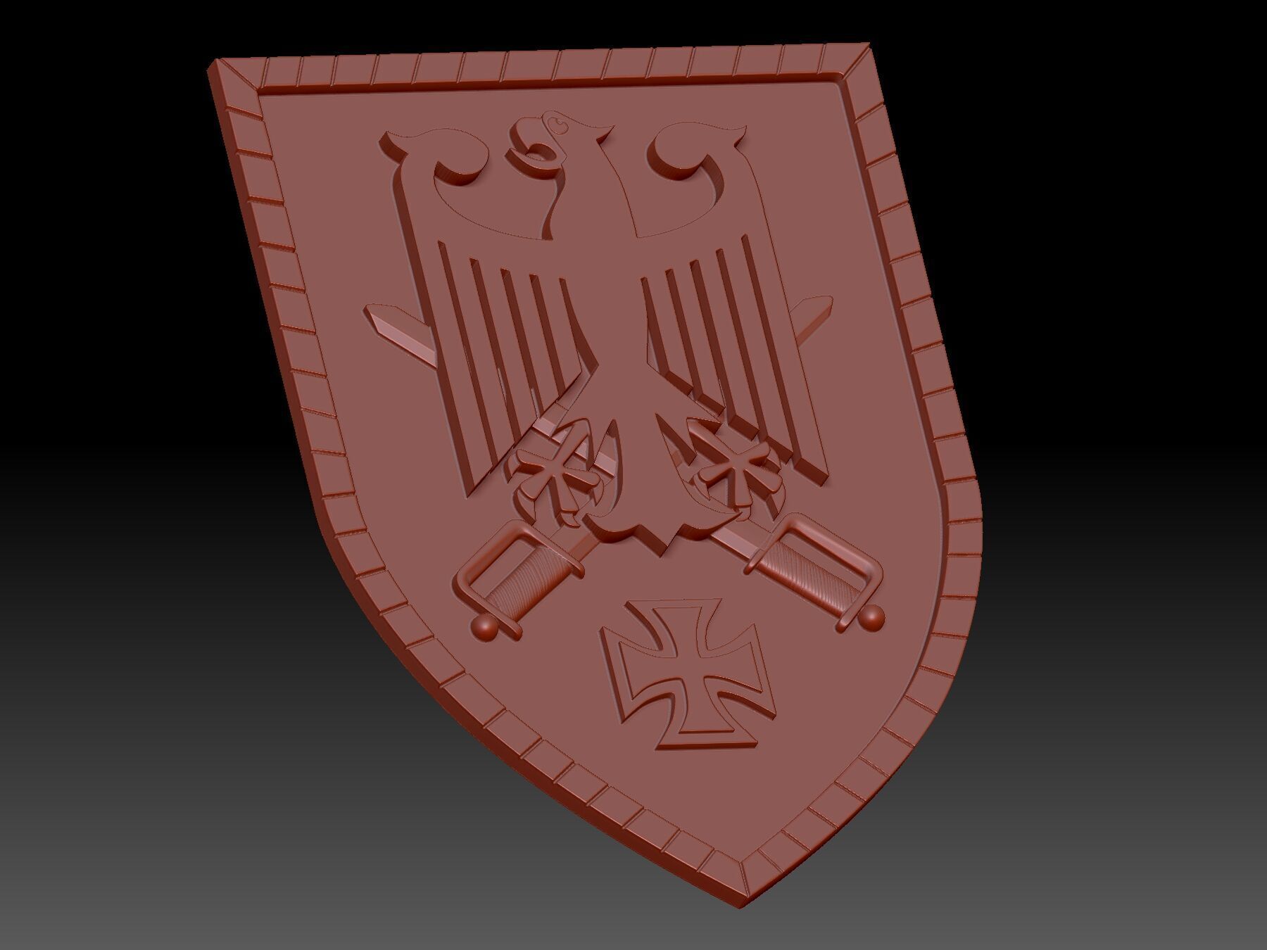 Emblem 3D print model_3