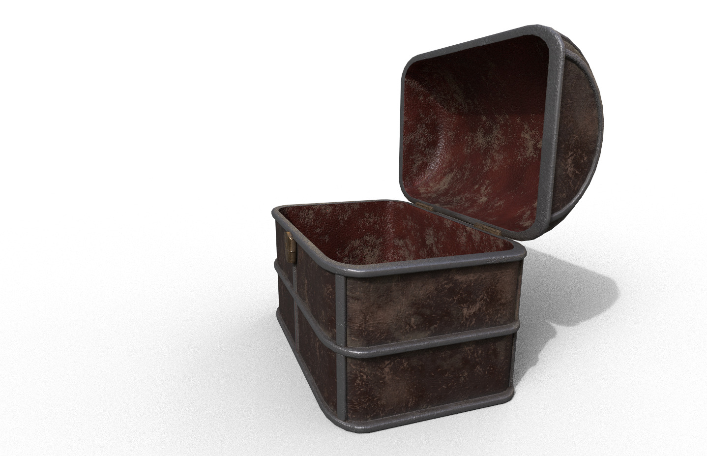 Chest-Storage Box 3D Model Low-poly 3D model_2