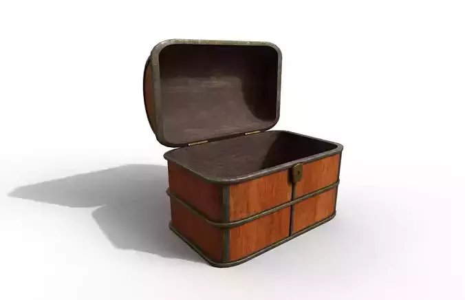 Chest-Storage Box 3D Model