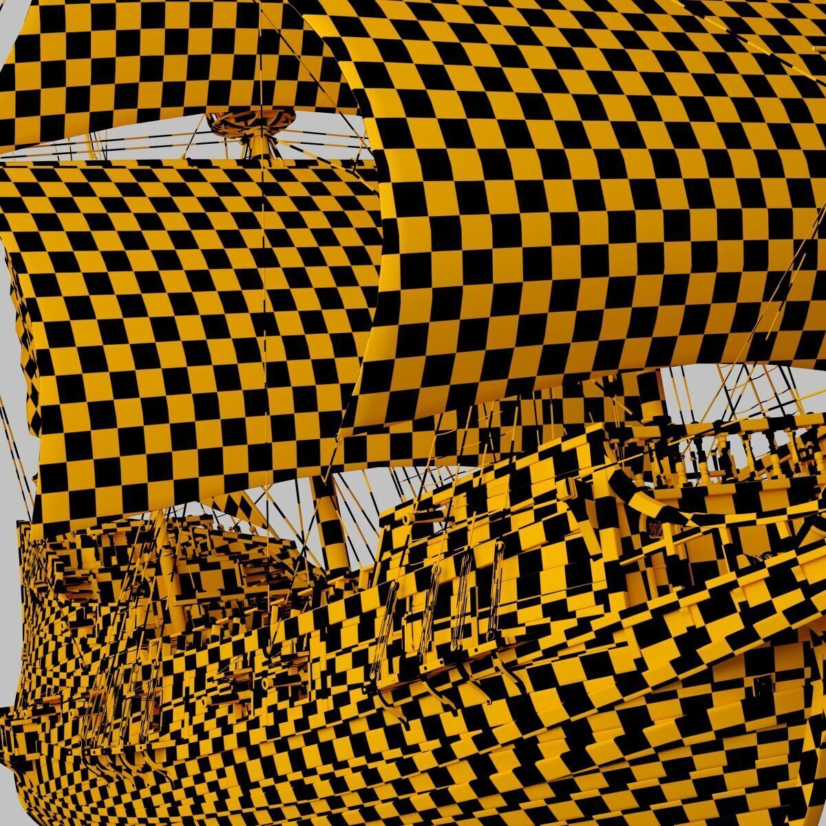 Galleon Ship n1 3D model_18