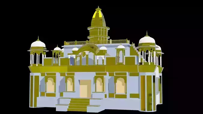 Bhawan 3D Model 