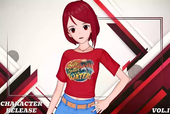 Anime Character Summer Vol I