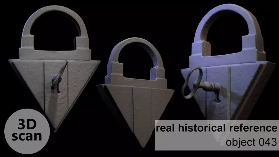 Historical object 043 3D print model
