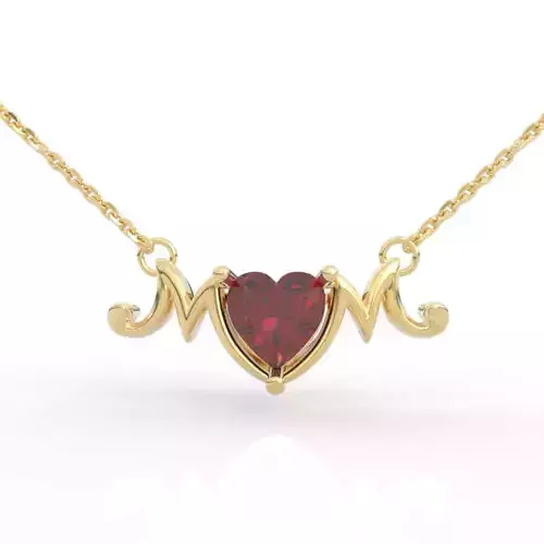 Exclusive Mothers Day Heart Necklace
