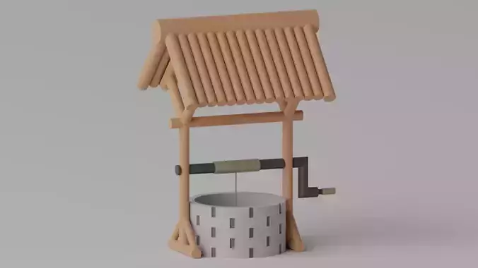 Medieval Stone Water Well