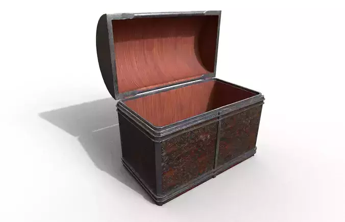 Chest-Storage Box 3D Model