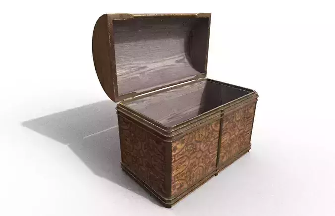 Chest-Storage Box 3D Model