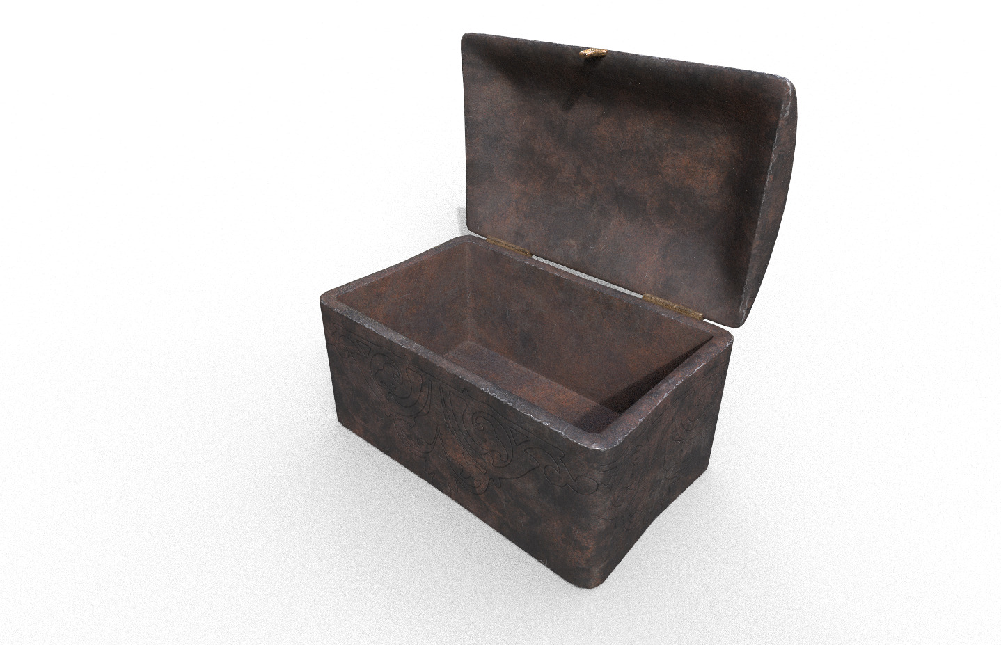 Chest-Storage Box 3D Model Low-poly 3D model_2