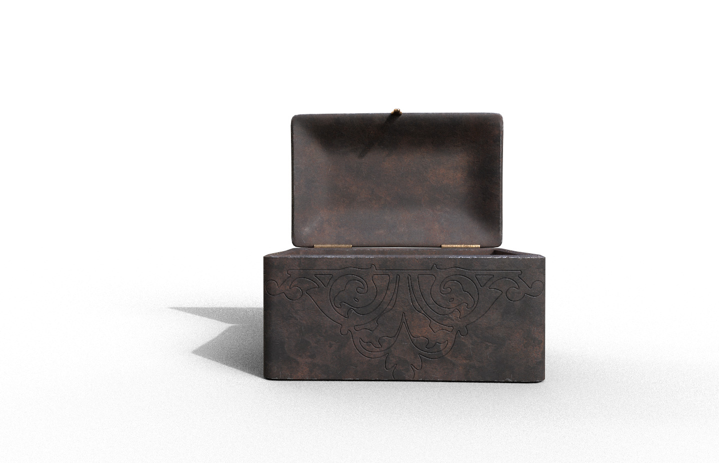 Chest-Storage Box 3D Model Low-poly 3D model_1