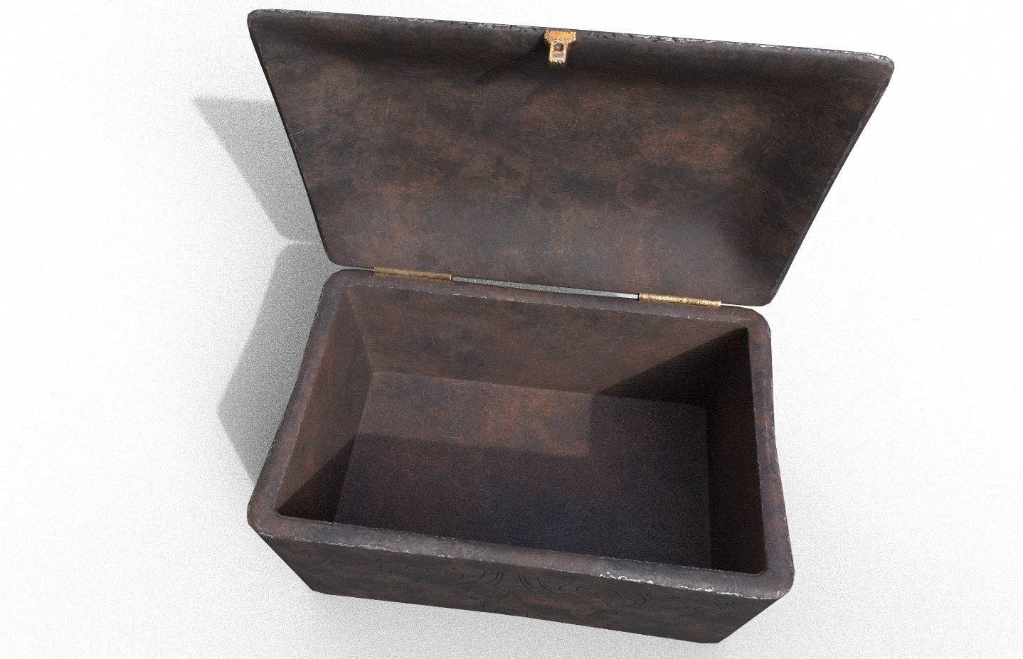 Chest-Storage Box 3D Model Low-poly 3D model_4