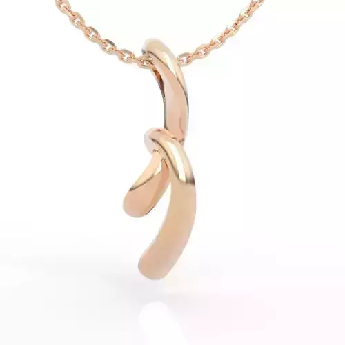 Elite Abstract Interlocking Necklace 3D print model
