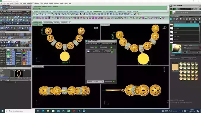 Bead Braceleted AniA296