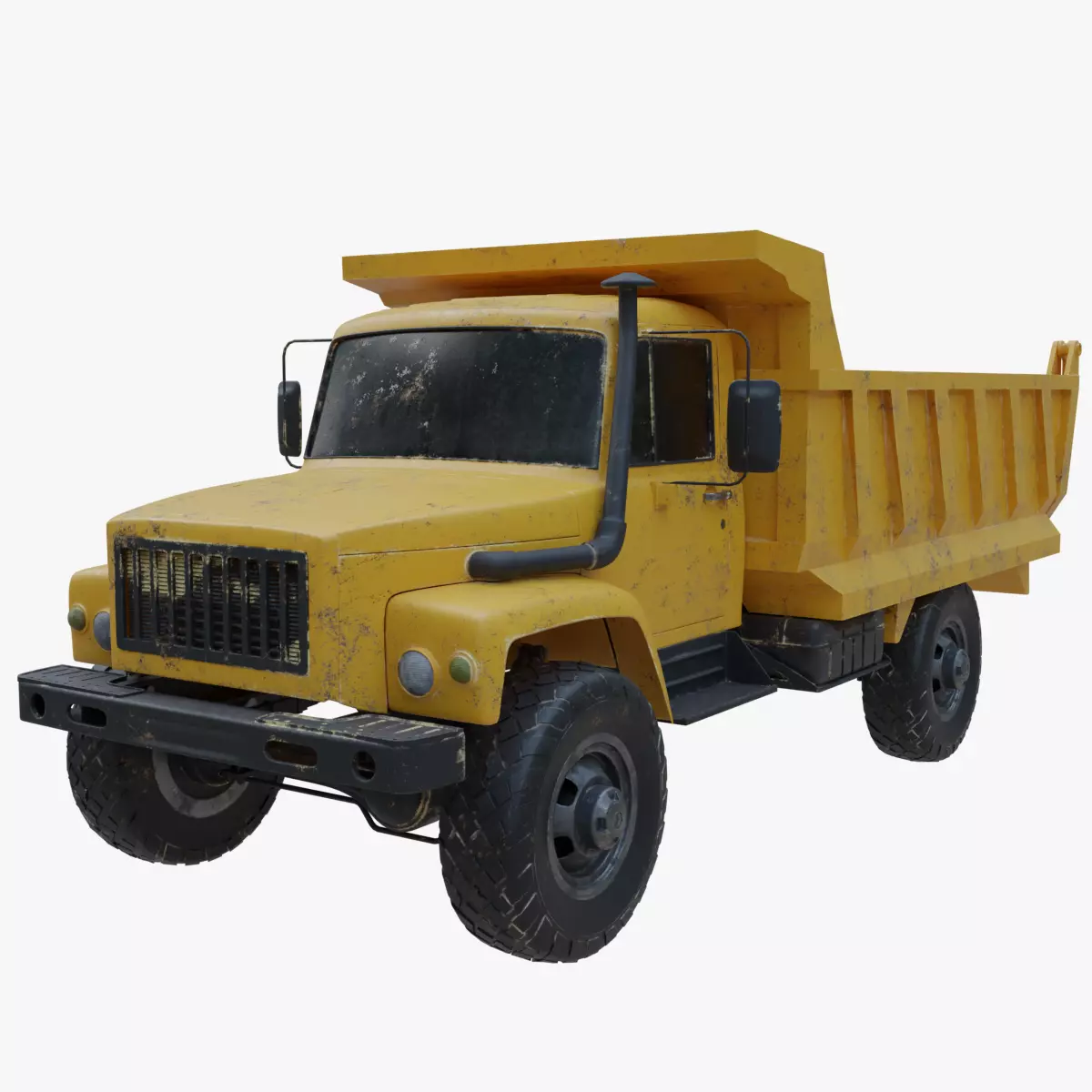 Eartmoving Truck - Dump Truck 3D model