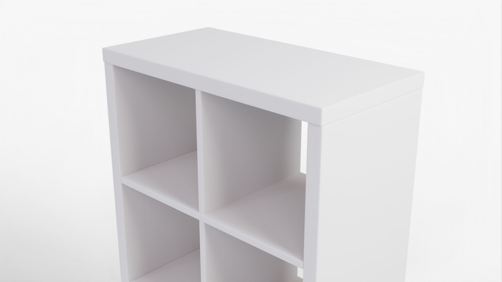 Bookshelf 01 - Grey 3D model_9