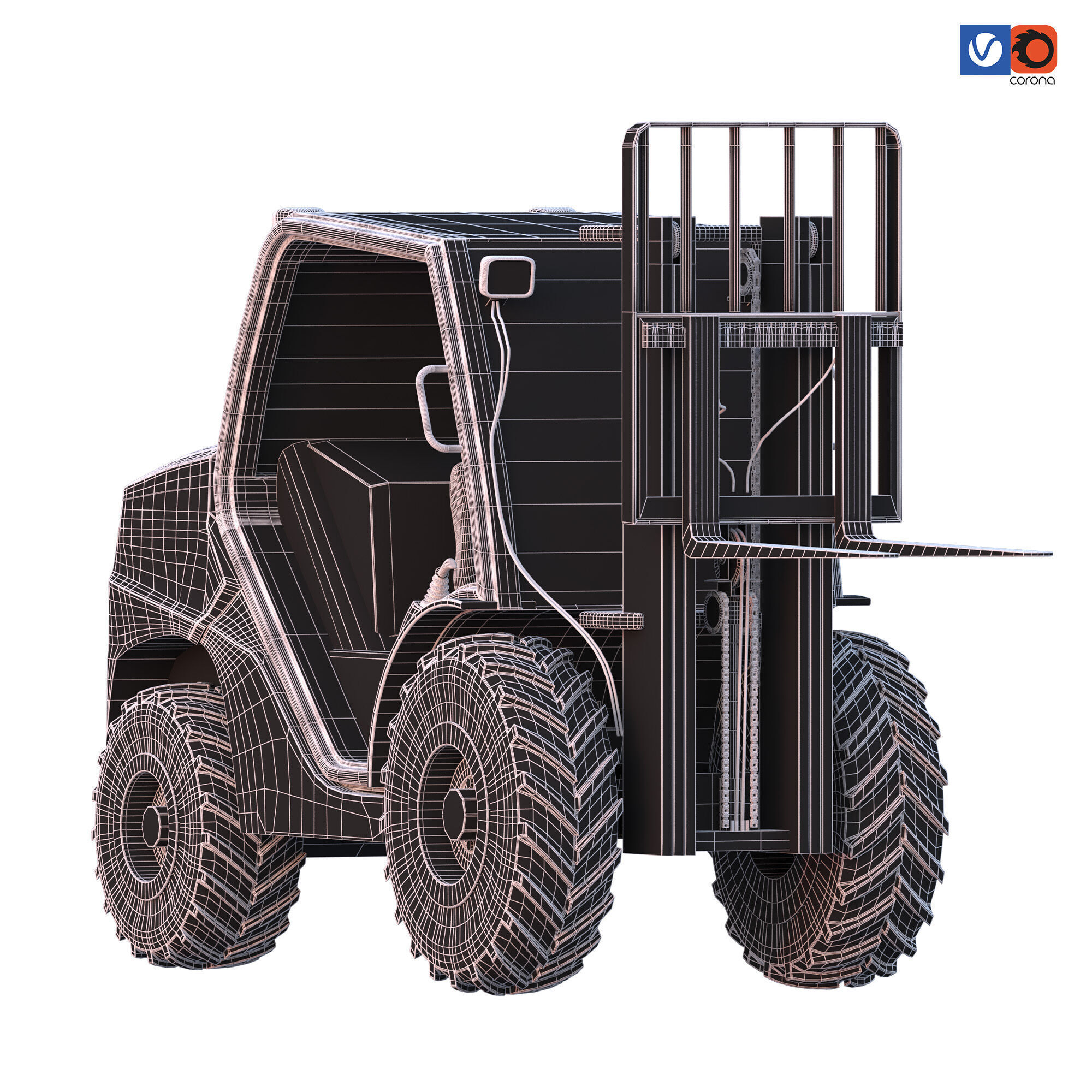manitou mc25-4 3D model_5