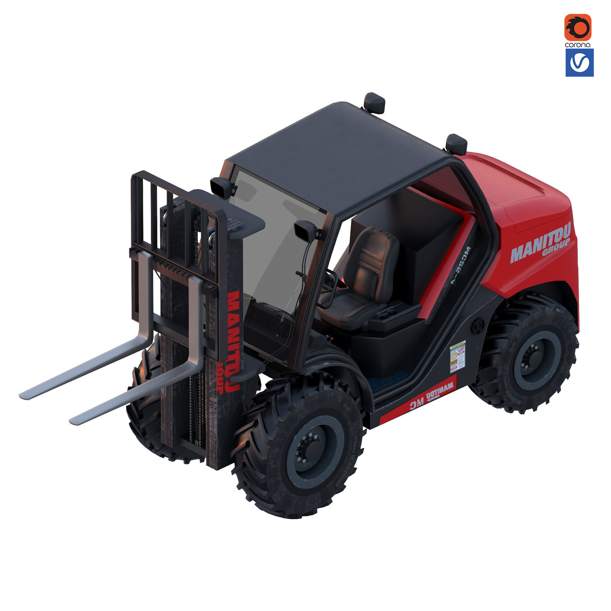 manitou mc25-4 3D model_3