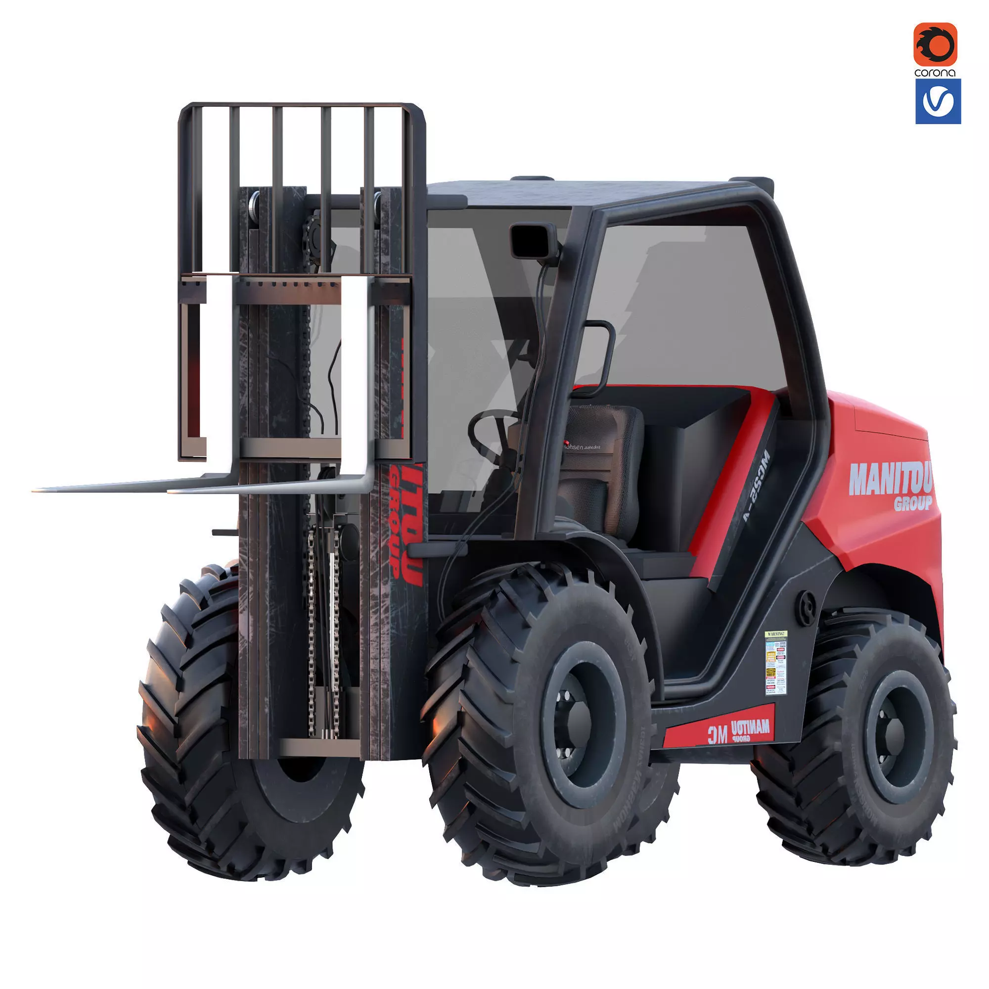 manitou mc25-4 3D model_0