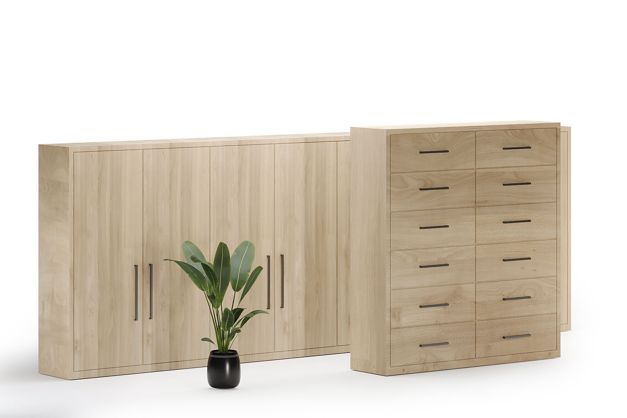 Modern Office Furniture Pack 3D model_5