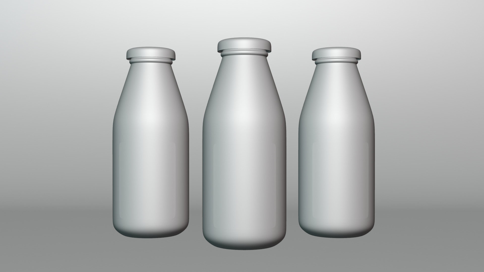 Orange Juice Bottle Product Visualization Low-poly 3D model_4