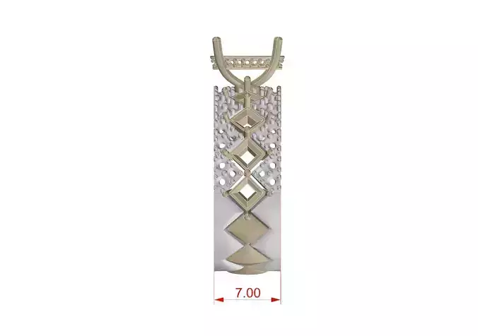 Luxury Oval Diamond Ring   3D Printable  