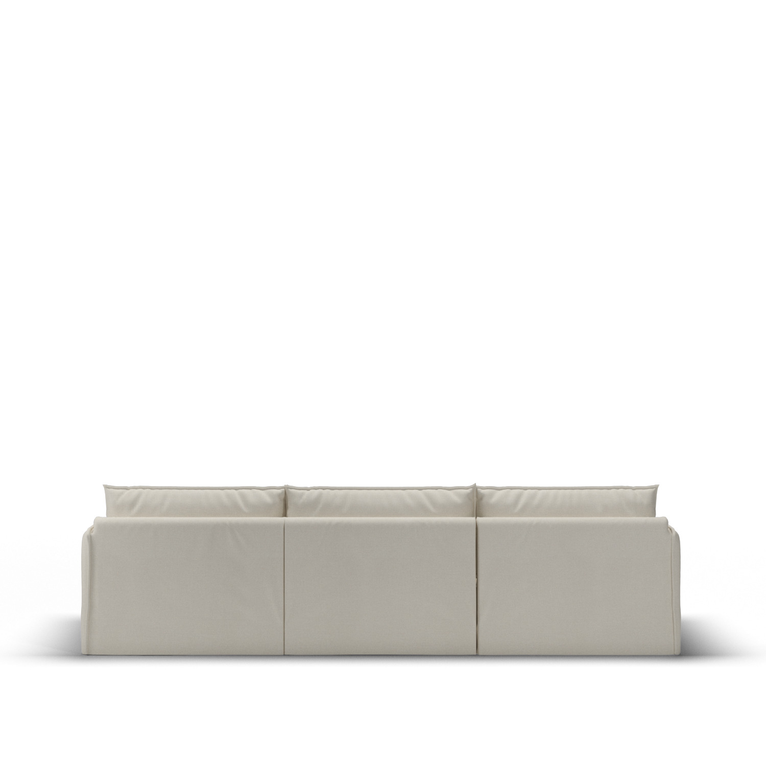 Neva Chaise sectional 3D model_3