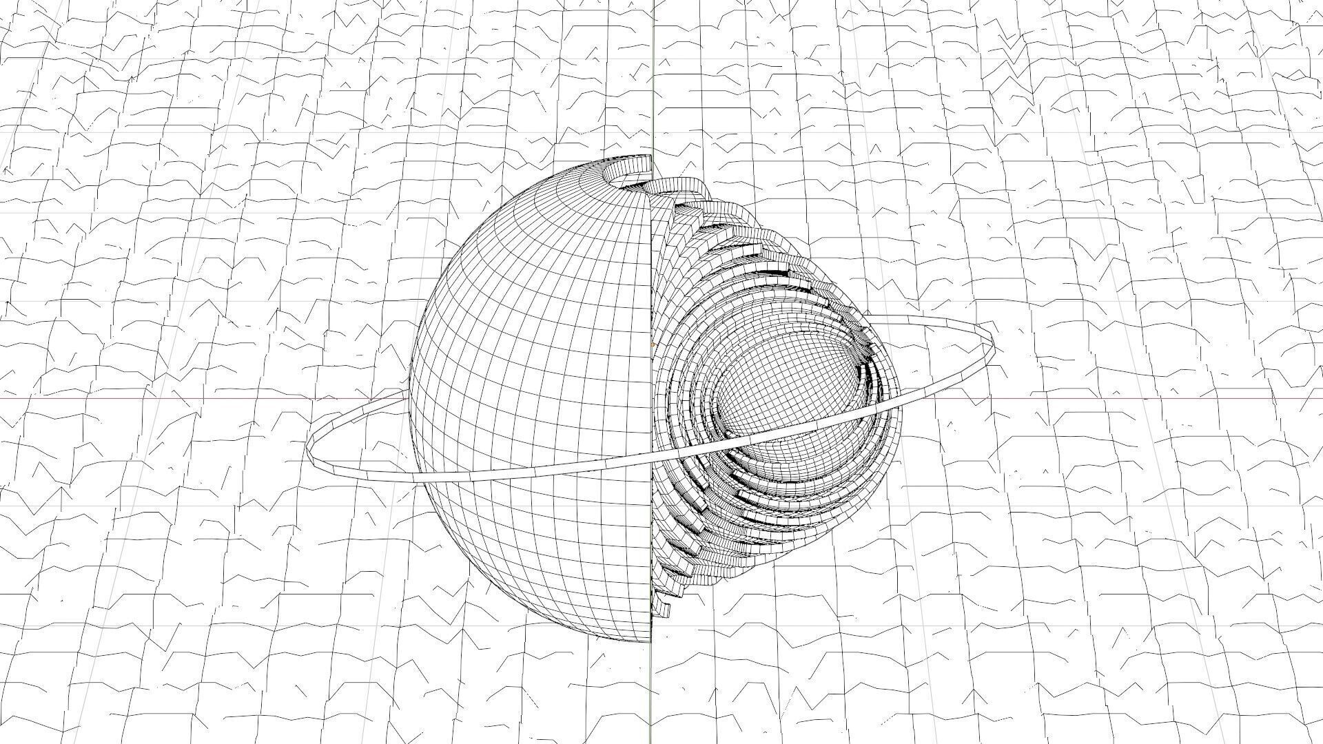 Sci-FI Orb Animation 3D model_8