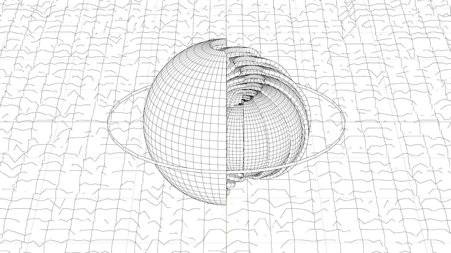 Sci-FI Orb Animation 3D model_7