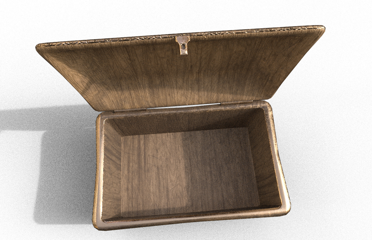 Chest-Storage Box 3D Model Low-poly 3D model_4