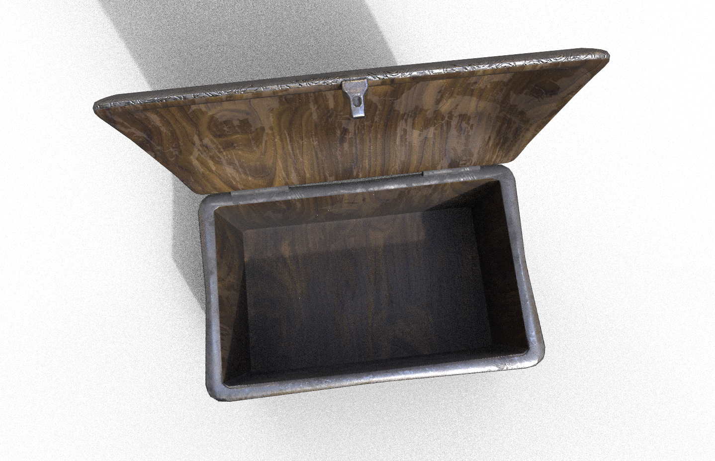 Chest-Storage Box 3D Model Low-poly 3D model_4