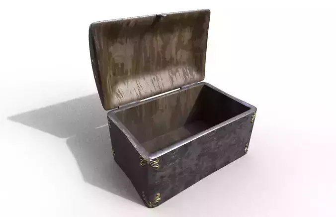 Chest-Storage Box 3D Model