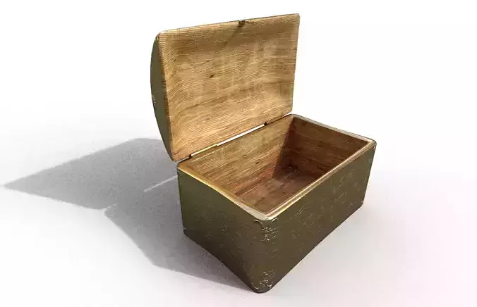 Chest-Storage Box 3D Model
