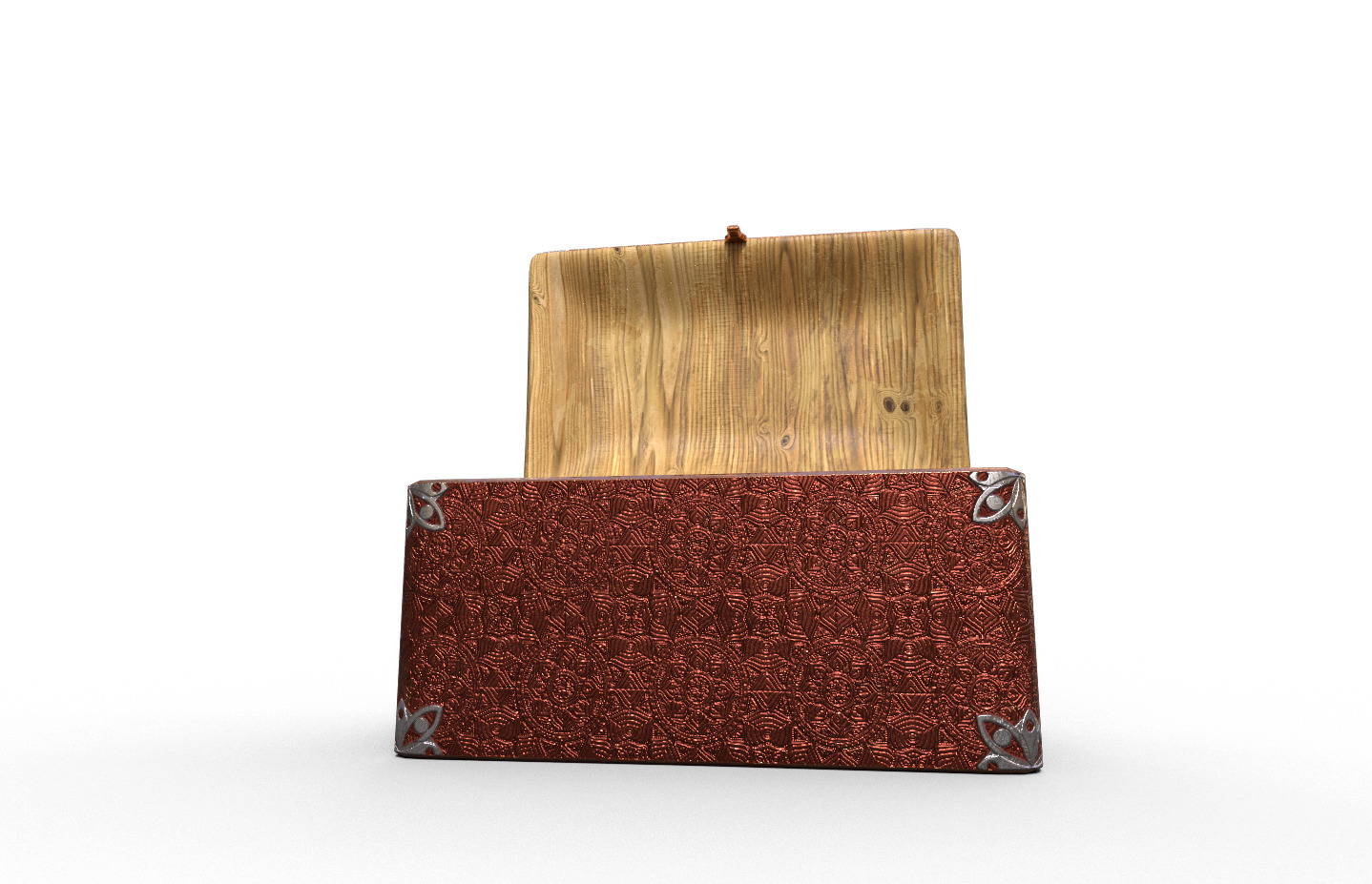 Chest-Storage Box 3D Model Low-poly 3D model_1