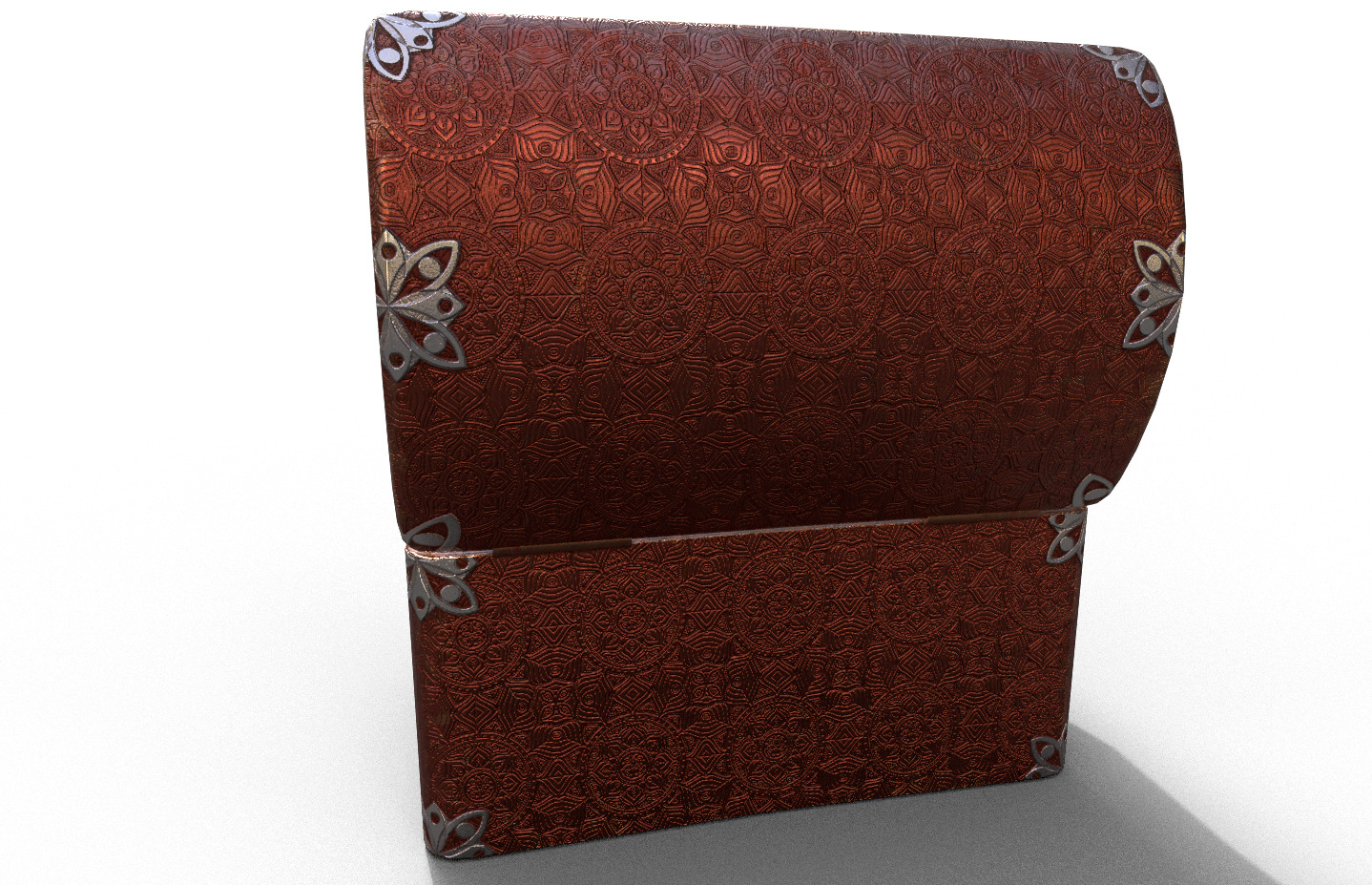 Chest-Storage Box 3D Model Low-poly 3D model_3