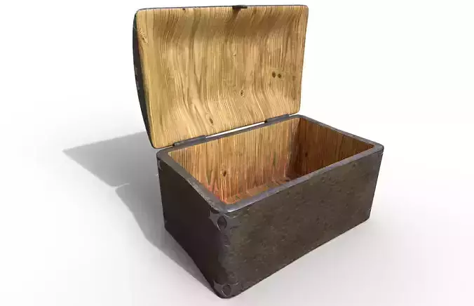 Chest-Storage Box 3D Model