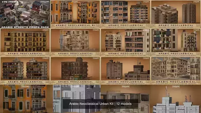 Arabic Neoclassical Urban Kit