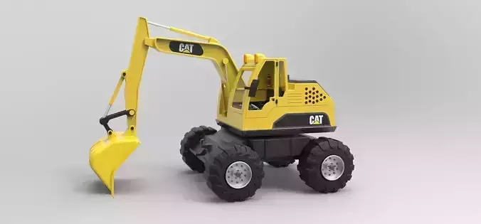 Excavator real toy