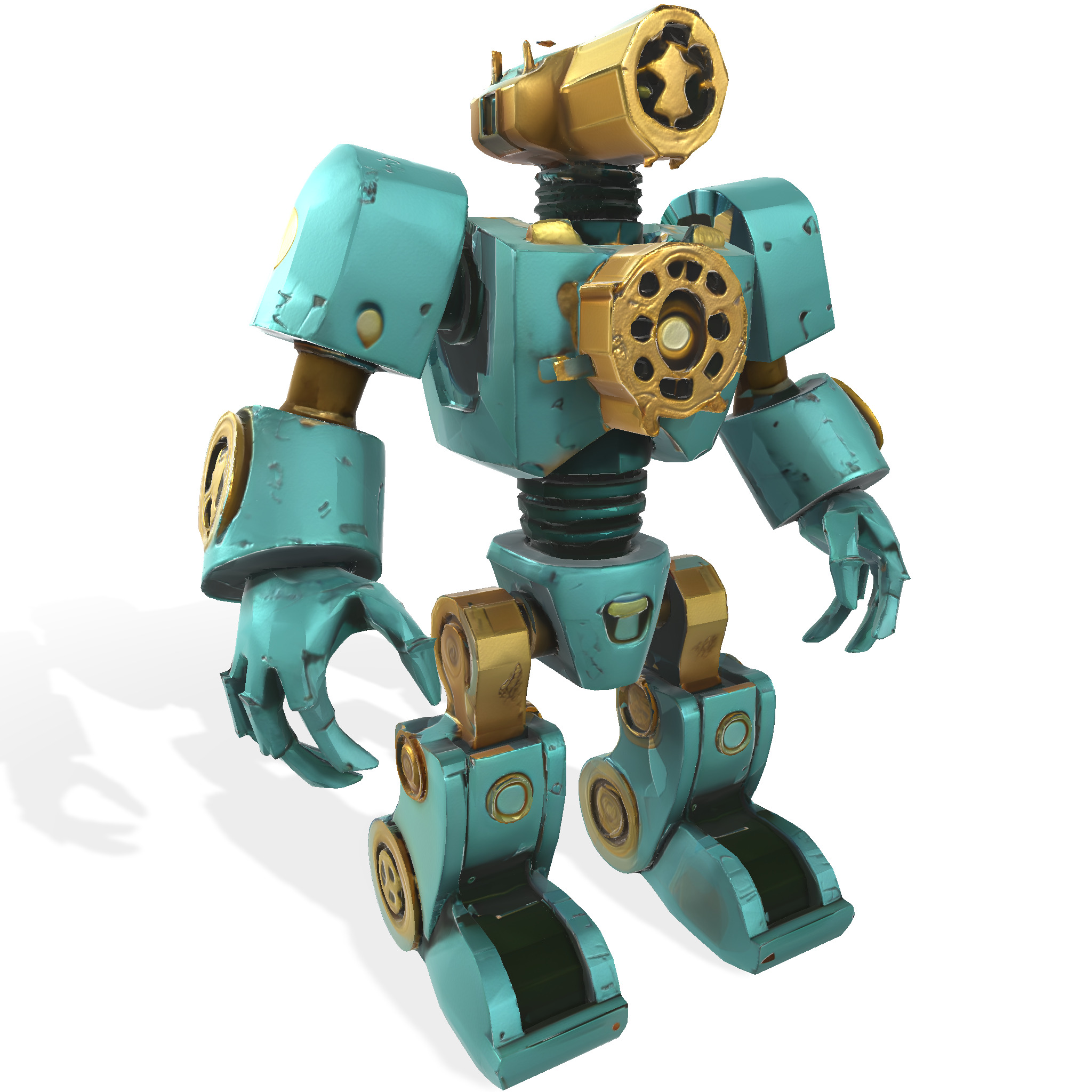 Articulated Robot Army Collection 3D print model_2