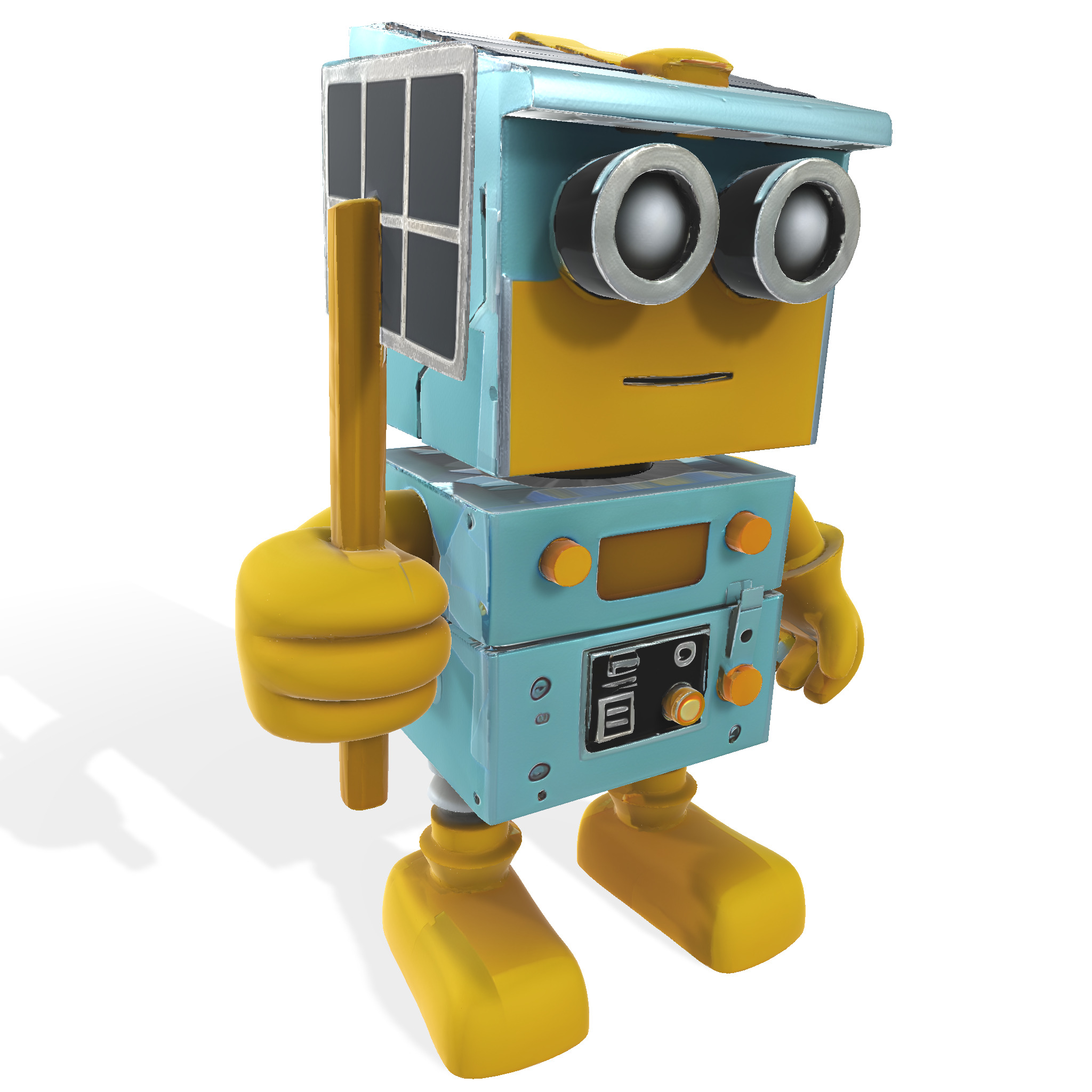 Articulated Robot Army Collection 3D print model_10