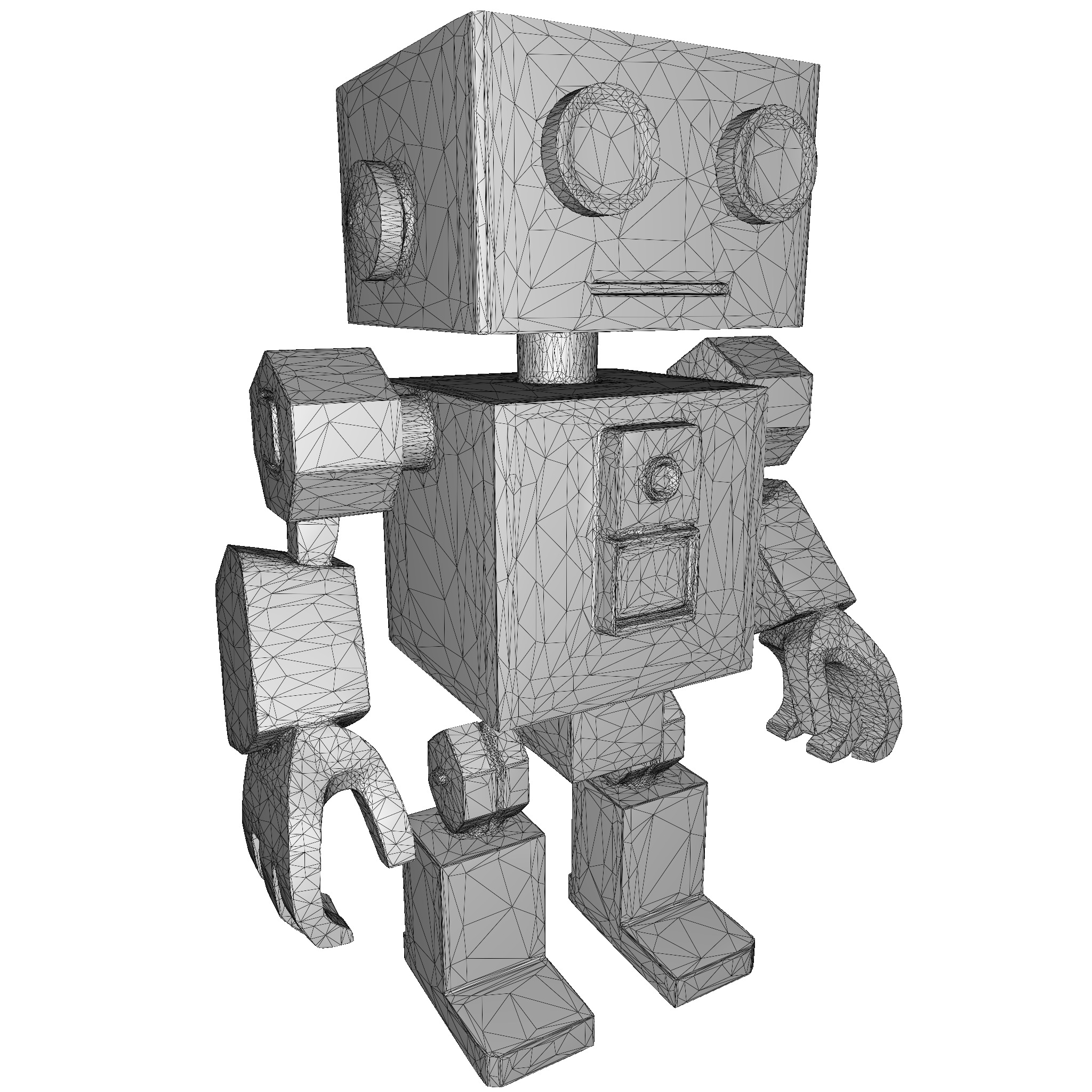 Articulated Robot Army Collection 3D print model_15