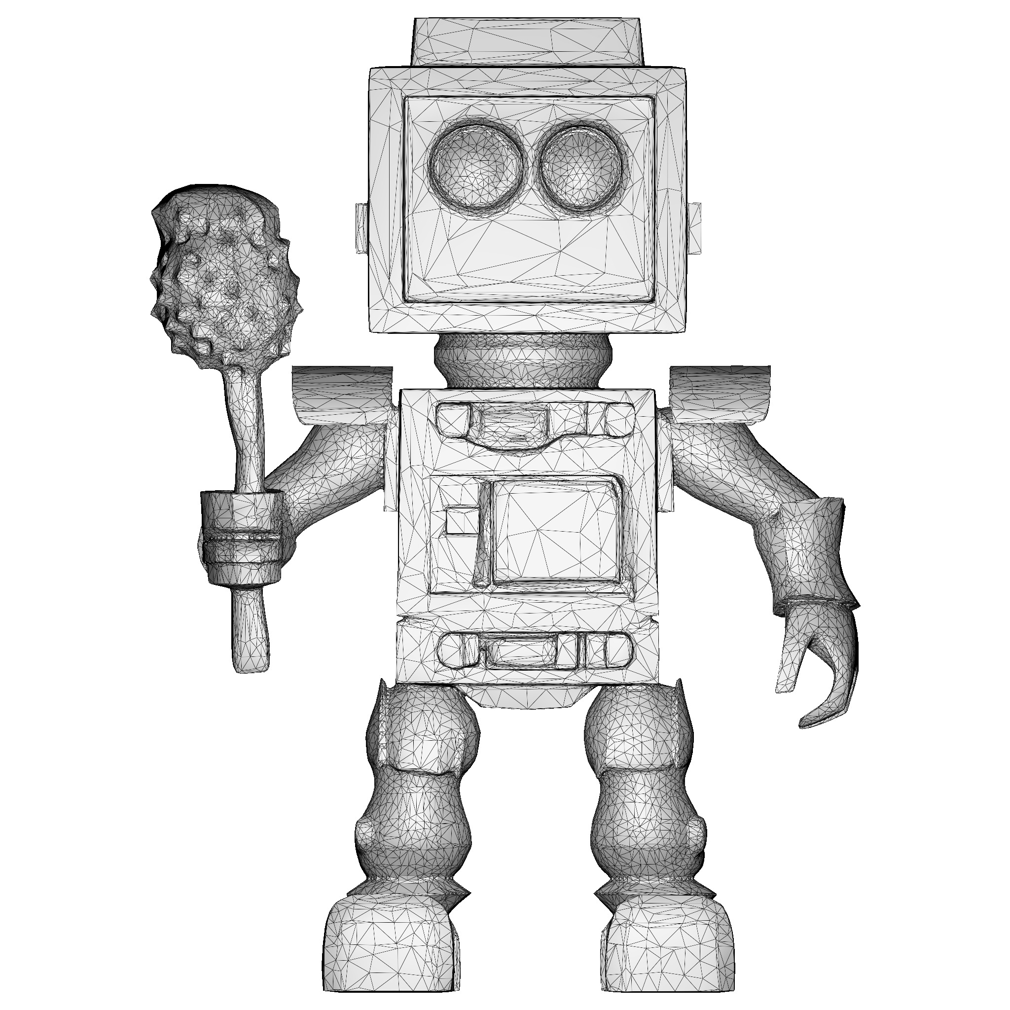 Articulated Robot Army Collection 3D print model_5